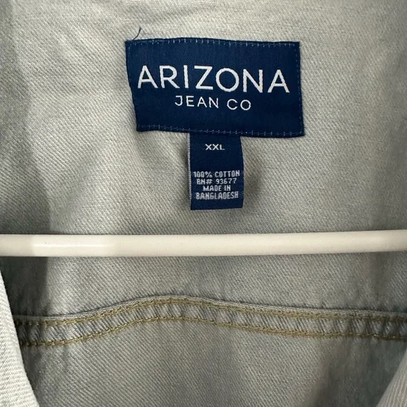 Arizona Jean Company Light Blue Denim Jacket - Picture 2 of 7